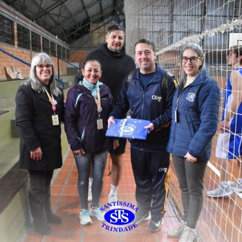Estudantes do Santíssima e do CEAP, de Ijuí, participam de Amistoso de Basquete