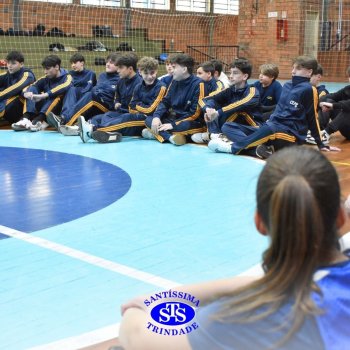 Estudantes do Santíssima e do CEAP, de Ijuí, participam de Amistoso de Basquete