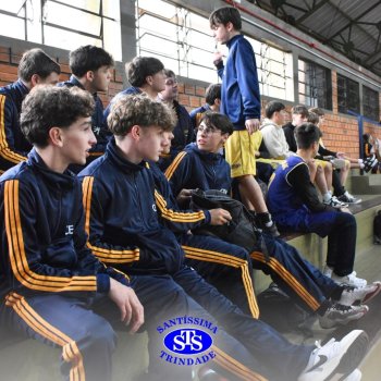 Estudantes do Santíssima e do CEAP, de Ijuí, participam de Amistoso de Basquete