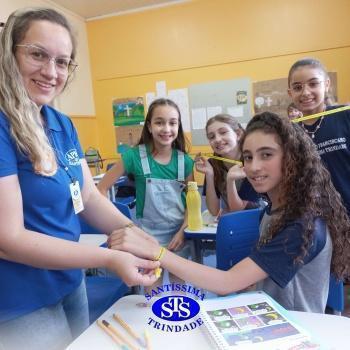 APM promoveu ação com todos os alunos