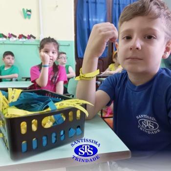 APM promoveu ação com todos os alunos