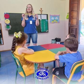 APM promoveu ação com todos os alunos