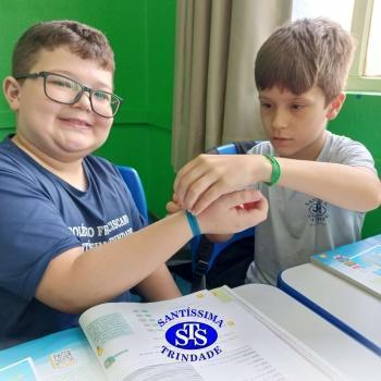 APM promoveu ação com todos os alunos