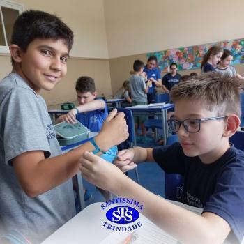 APM promoveu ação com todos os alunos