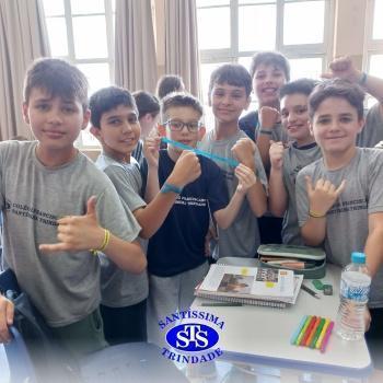 APM promoveu ação com todos os alunos