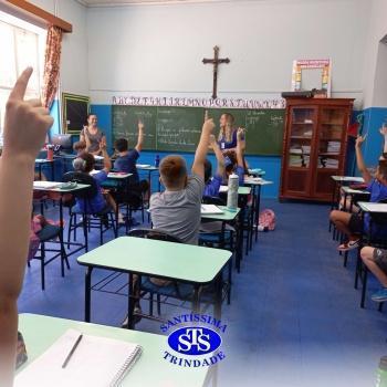 APM promoveu ação com todos os alunos