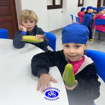 Sopa com legumes estimula a alimentação saudável e aumenta o vocabulário em inglês