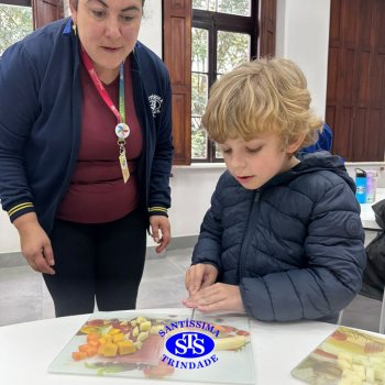 Sopa com legumes estimula a alimentação saudável e aumenta o vocabulário em inglês