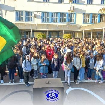 Banda da AD3 no Colégio