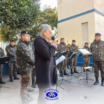 Banda da AD3 no Colégio