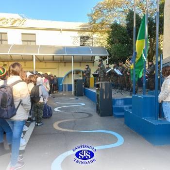 Banda da AD3 no Colégio