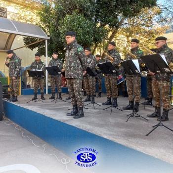 Banda da AD3 no Colégio