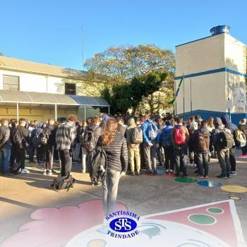 Banda da AD3 no Colégio