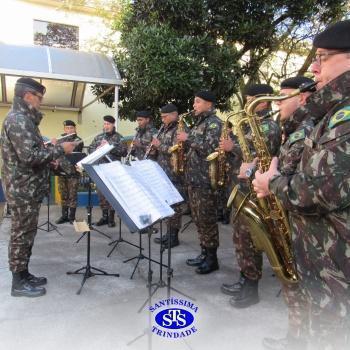 Banda da AD3 no Colégio