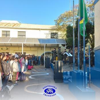 Banda da AD3 no Colégio