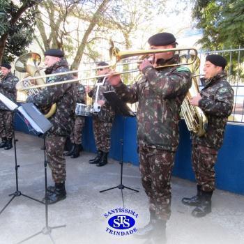 Banda da AD3 no Colégio