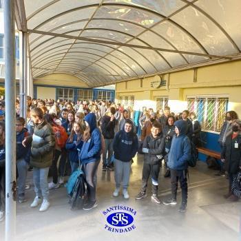 Banda da AD3 no Colégio