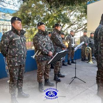 Banda da AD3 no Colégio
