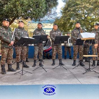 Banda da AD3 no Colégio