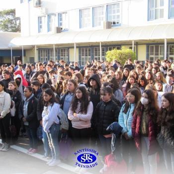 Banda da AD3 no Colégio