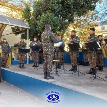 Banda da AD3 no Colégio