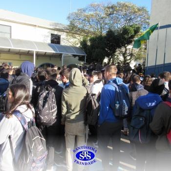 Banda da AD3 no Colégio