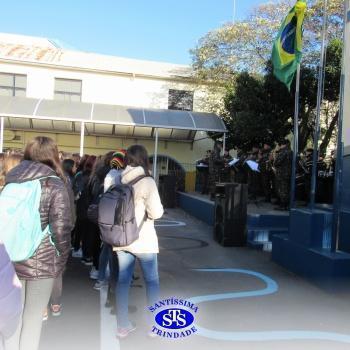 Banda da AD3 no Colégio