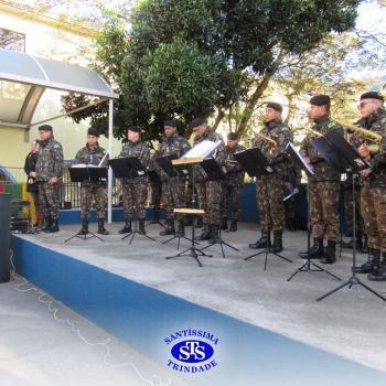 Banda da AD3 no Colégio